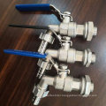 304/316 Bibcock faucet/bibcock ball valve